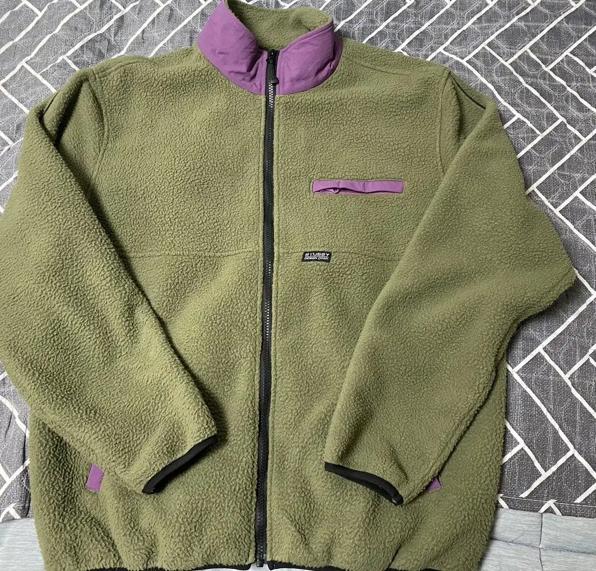 Stussy Fleece Zip-up Jacket