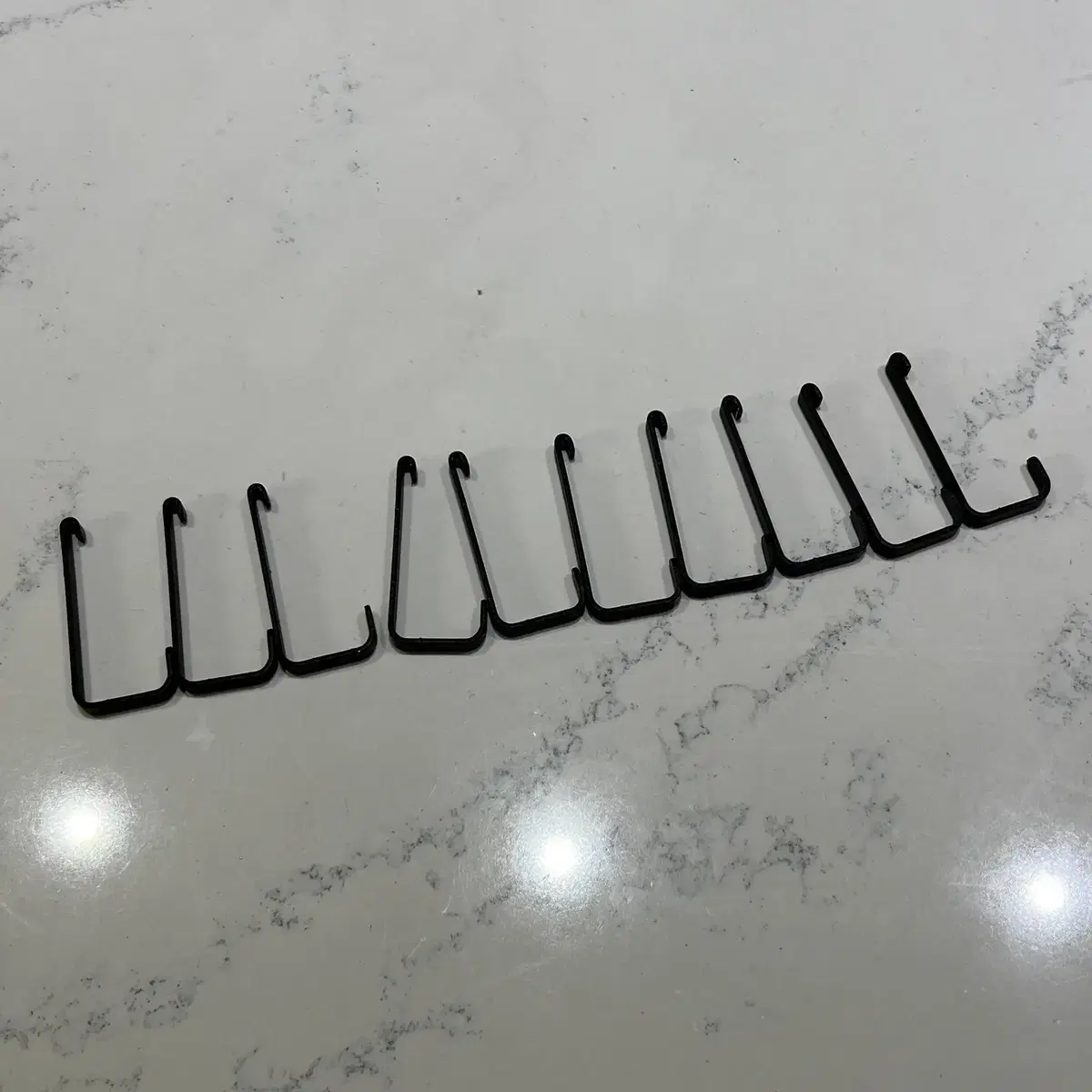 이케아 엔헤트 후크 앤트러싸이트 10개 6x24mm IKEA ENHET