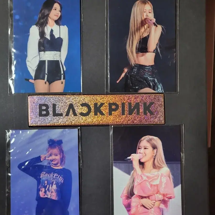 블랙핑크 2018 서울콘서트 dvd + 포카 4장