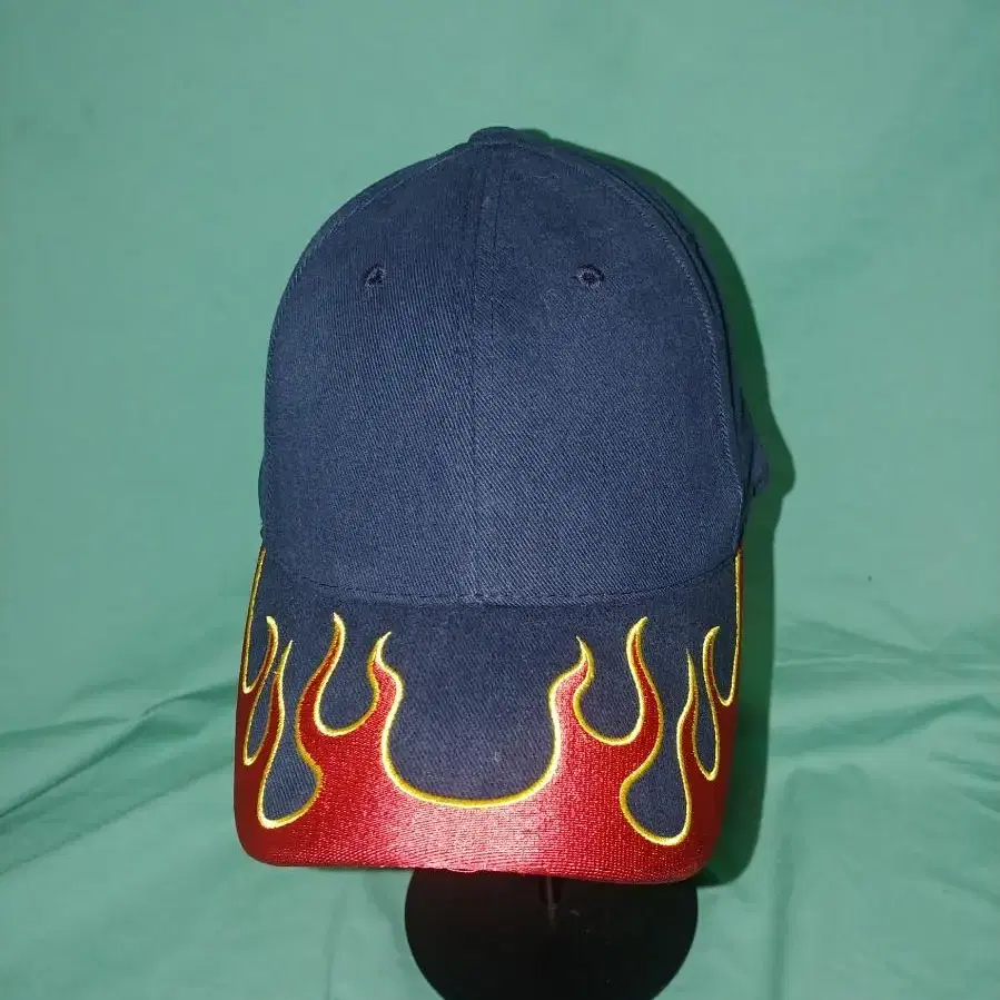 불꽃 자수 모자 flame ballcap