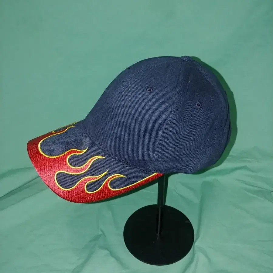 불꽃 자수 모자 flame ballcap