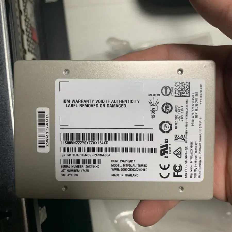 Micron S650DC 1.6TB SAS 12Gb/s SSD