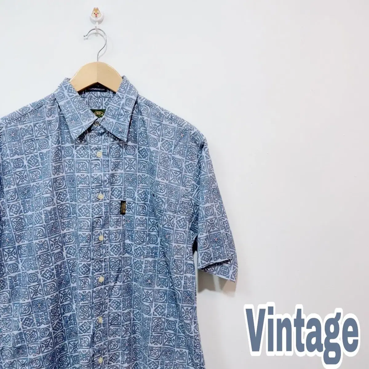 Vintage pattern yeoreum Public vahn shirt