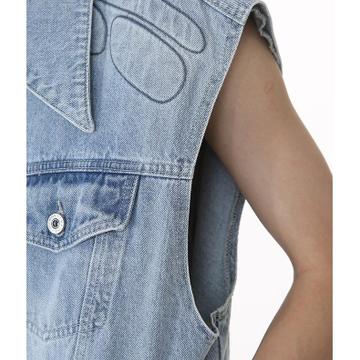 빅카라 민소매 데님 오버핏 청조끼 민소매 자켓 청자켓 | 브랜드 중고거래 플랫폼, 번개장터