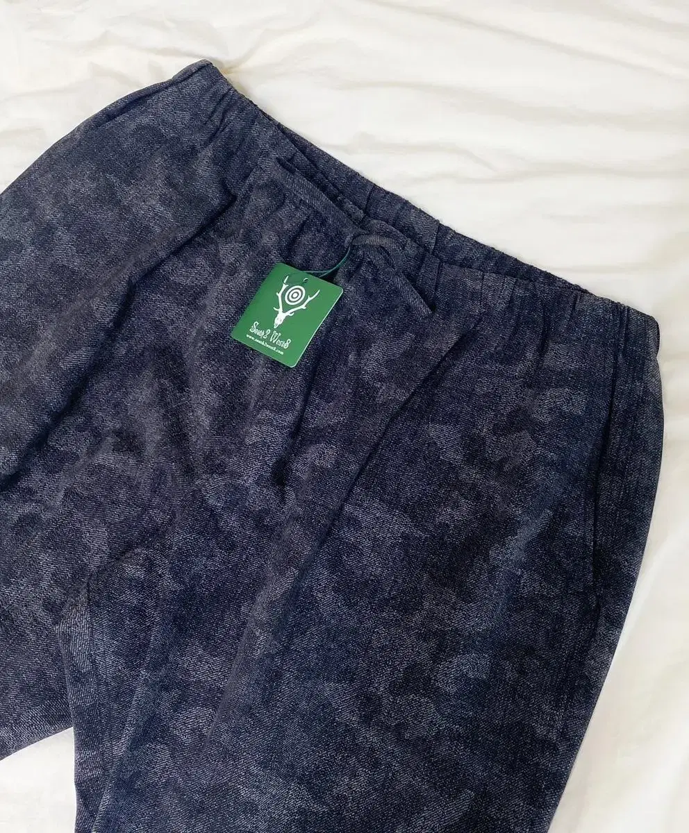 [L] Men's Camo String Pants