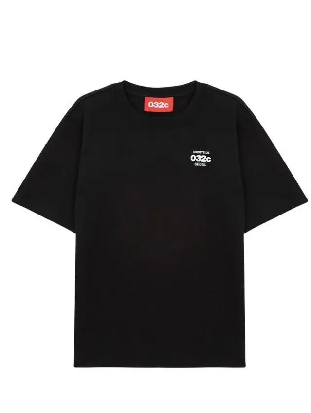 (새상품) 032c x SEOUL TEE_BLACK 서울 에디션 반팔 티