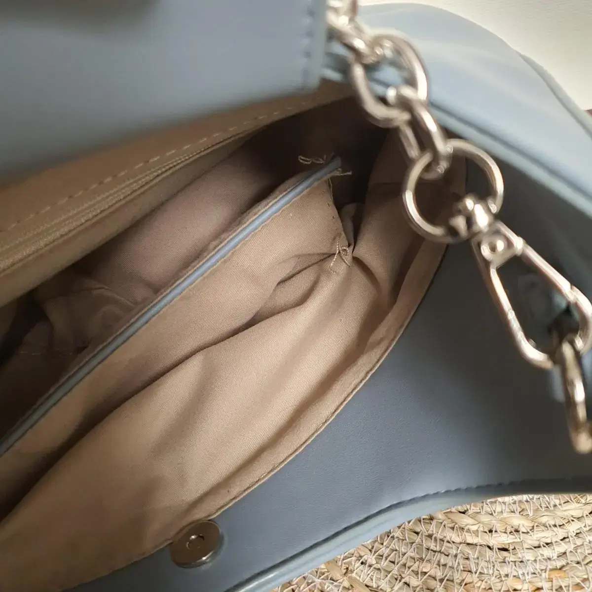 마지막할인! 사비 가방 4ourB Rope Chain Bag Blue