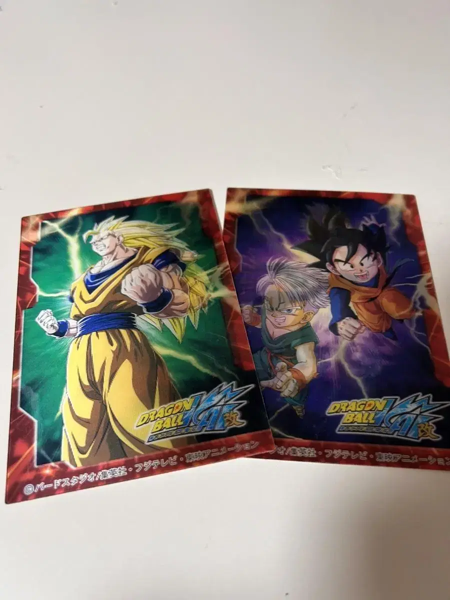 Dragon BallKai lenticular Son GokuSuper Saiyan3 TrunksSon GotenksSell