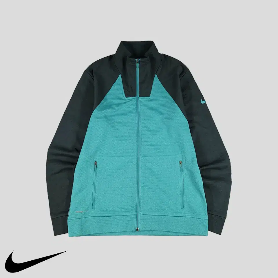 Nike Turquoise Mint Green Colorway Swoosh Embroidered Swoosh Thermafit Poly100 Brushed Features