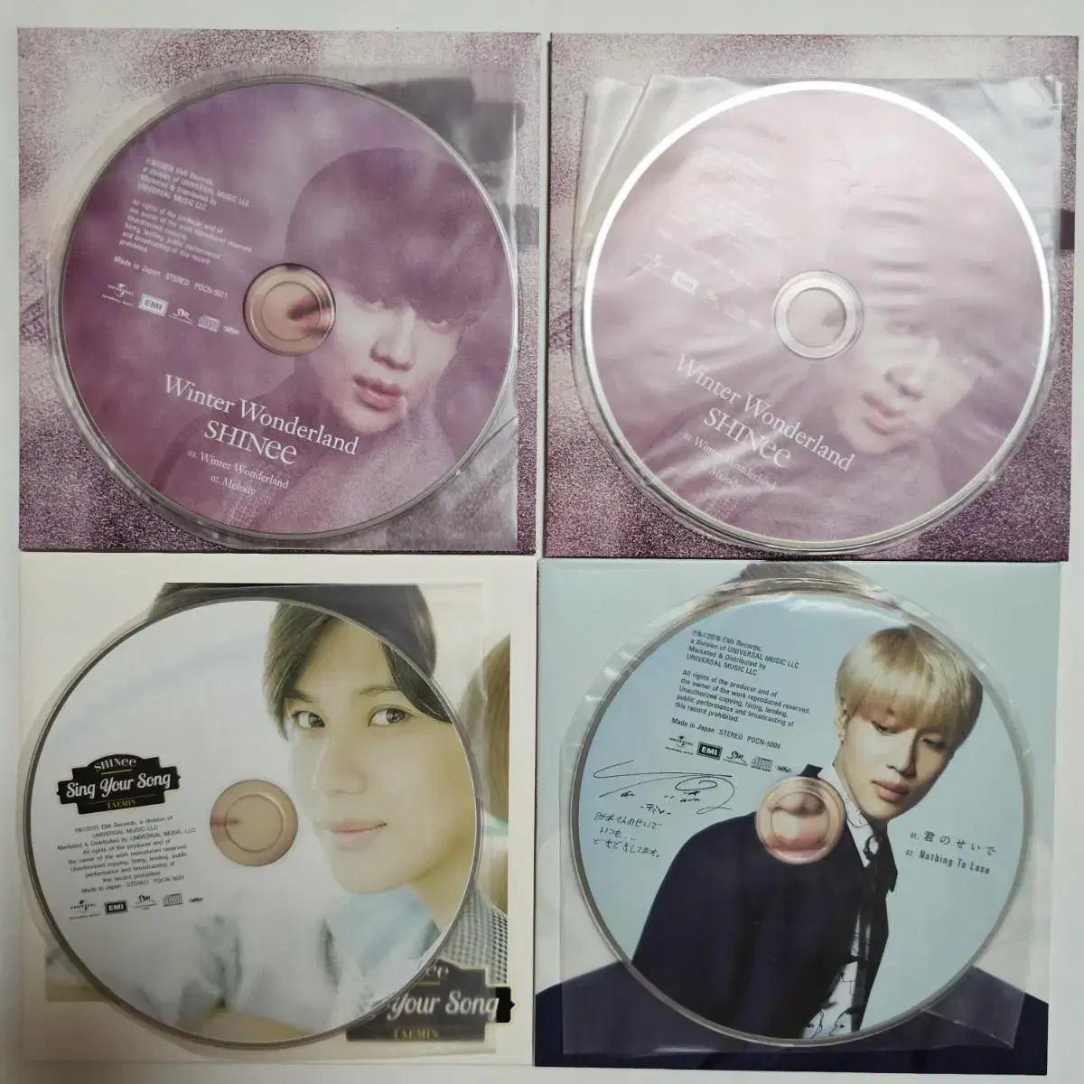 SHINee japan album taemin Winter Wonderland Singer Song Kim Minoseide