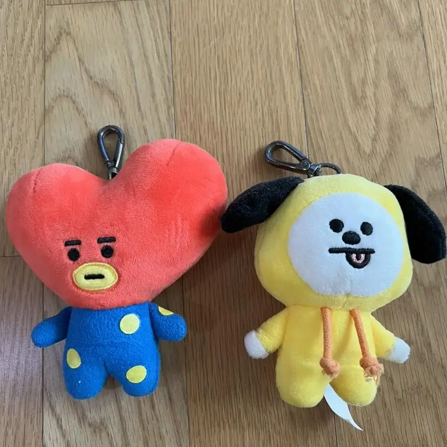 방탄소년단 BTS BT21 치미, 타타 인형, 백참, 열쇠고리