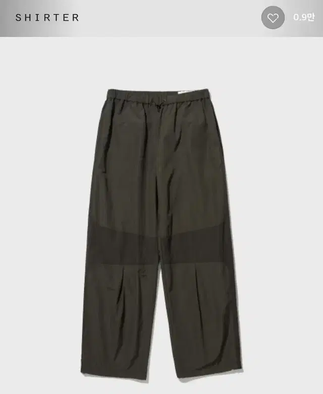 셔터 nc line pants 다크브라운 s