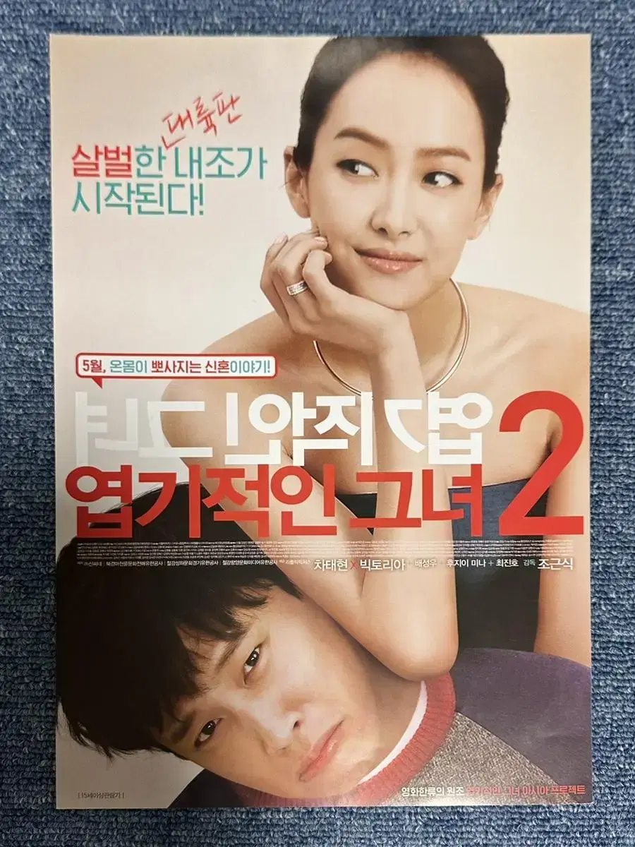 The movie Crazy About Her 2 pamphlet