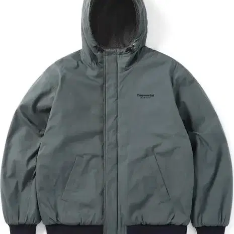 디네댓 reversible sherpa jaket blue grey