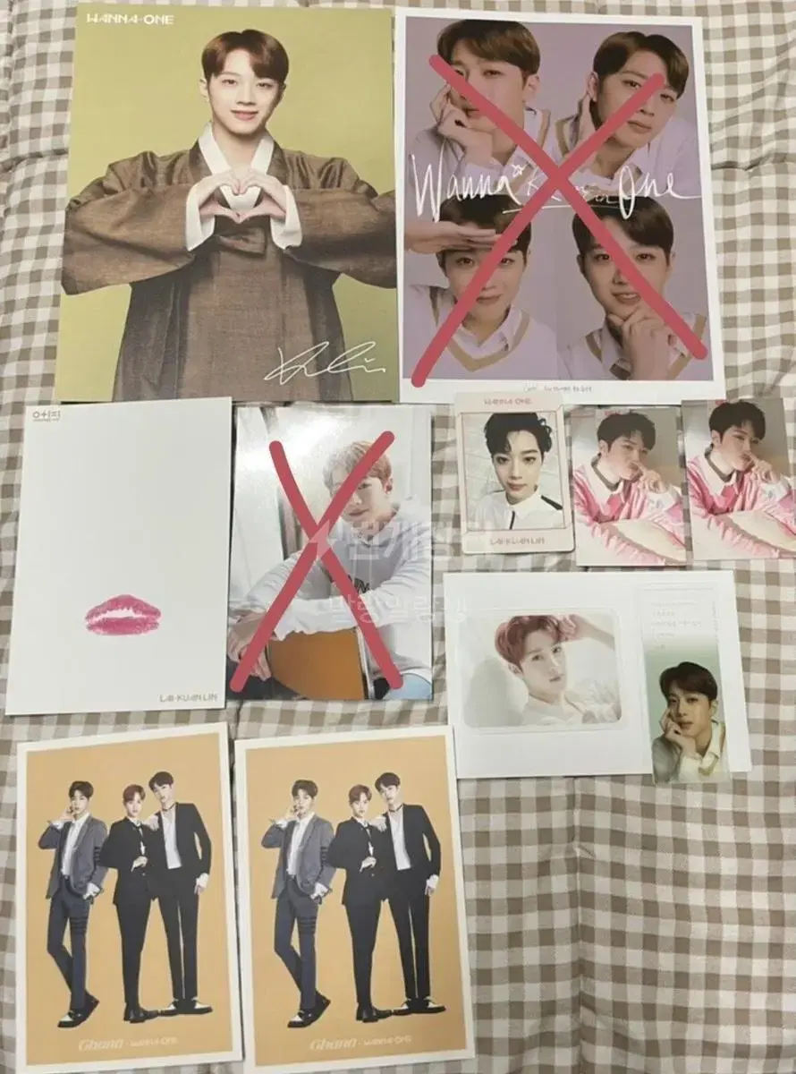 Lai Kuanlin wanna one photocard Merchandise