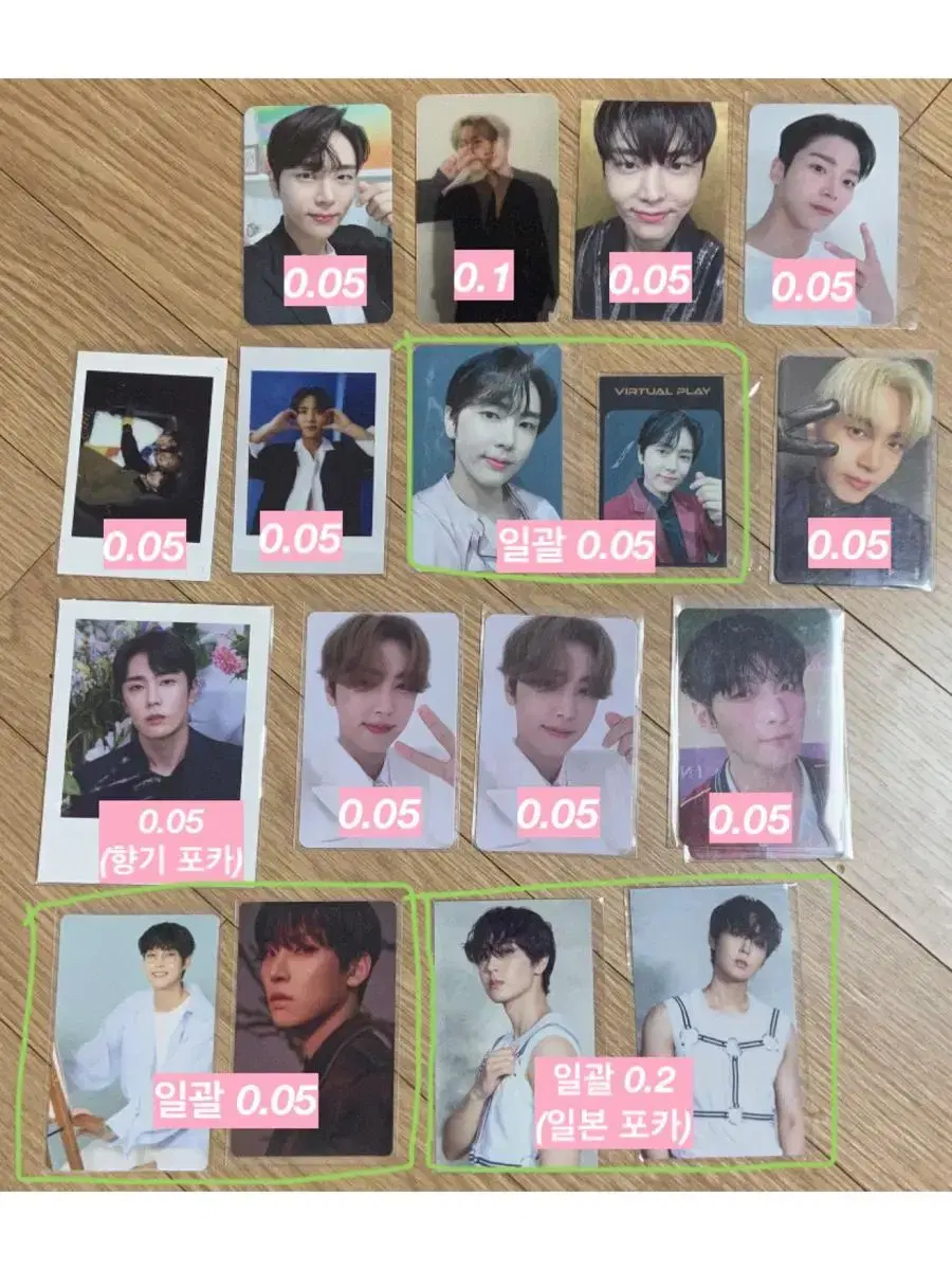 SF9 sf9 inseong jaeyoon dawon rowoon yoo taeyang photocard Nakpo WTS