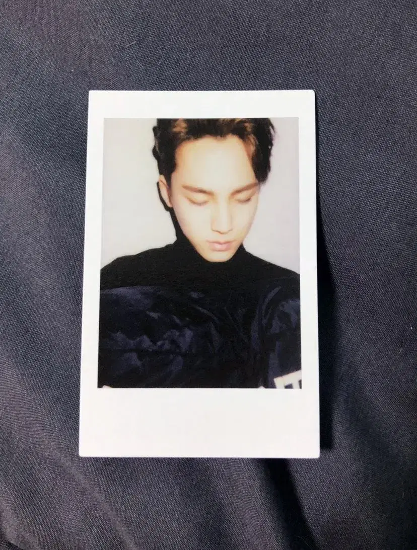 2016 seventeen concert dset mingyu polaroid @pola photocard wts