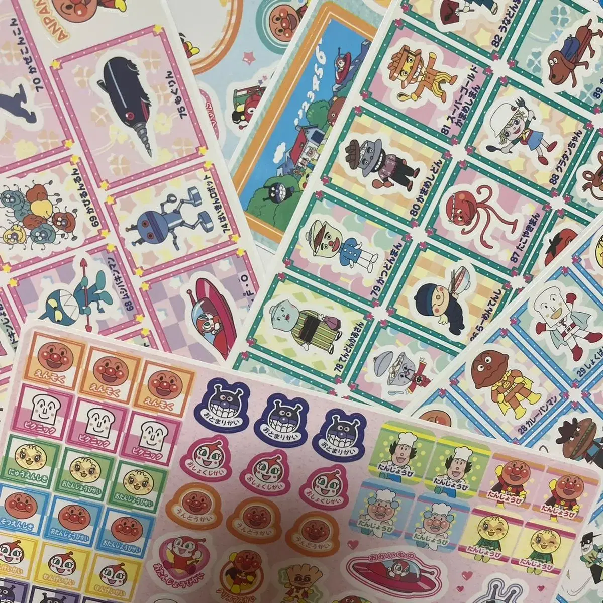 Anpanman Classic Japanese Stickers