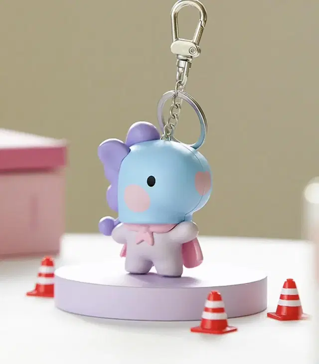 라인프렌즈 BT21 MANG 미니니 사운드 피규어 키링