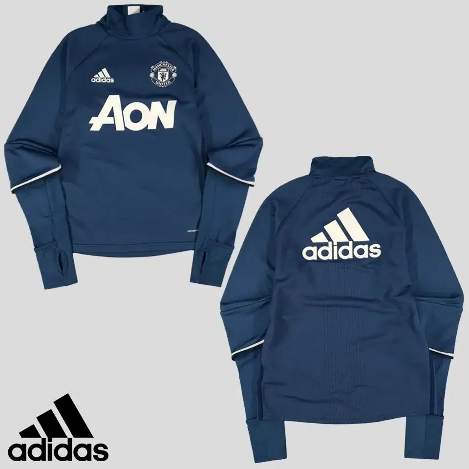 Adidas Navy White Manchester United 16-17 Klaimakul Poly Axis