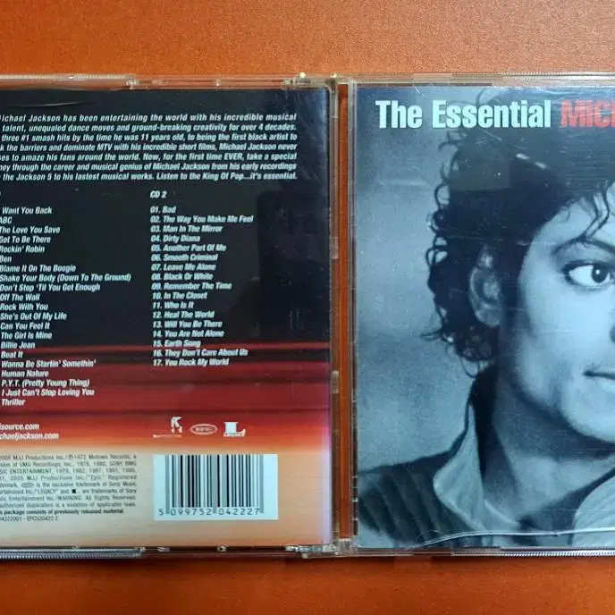 마이클잭슨 Michael Jackson 마이클 잭슨  수입  2XCD