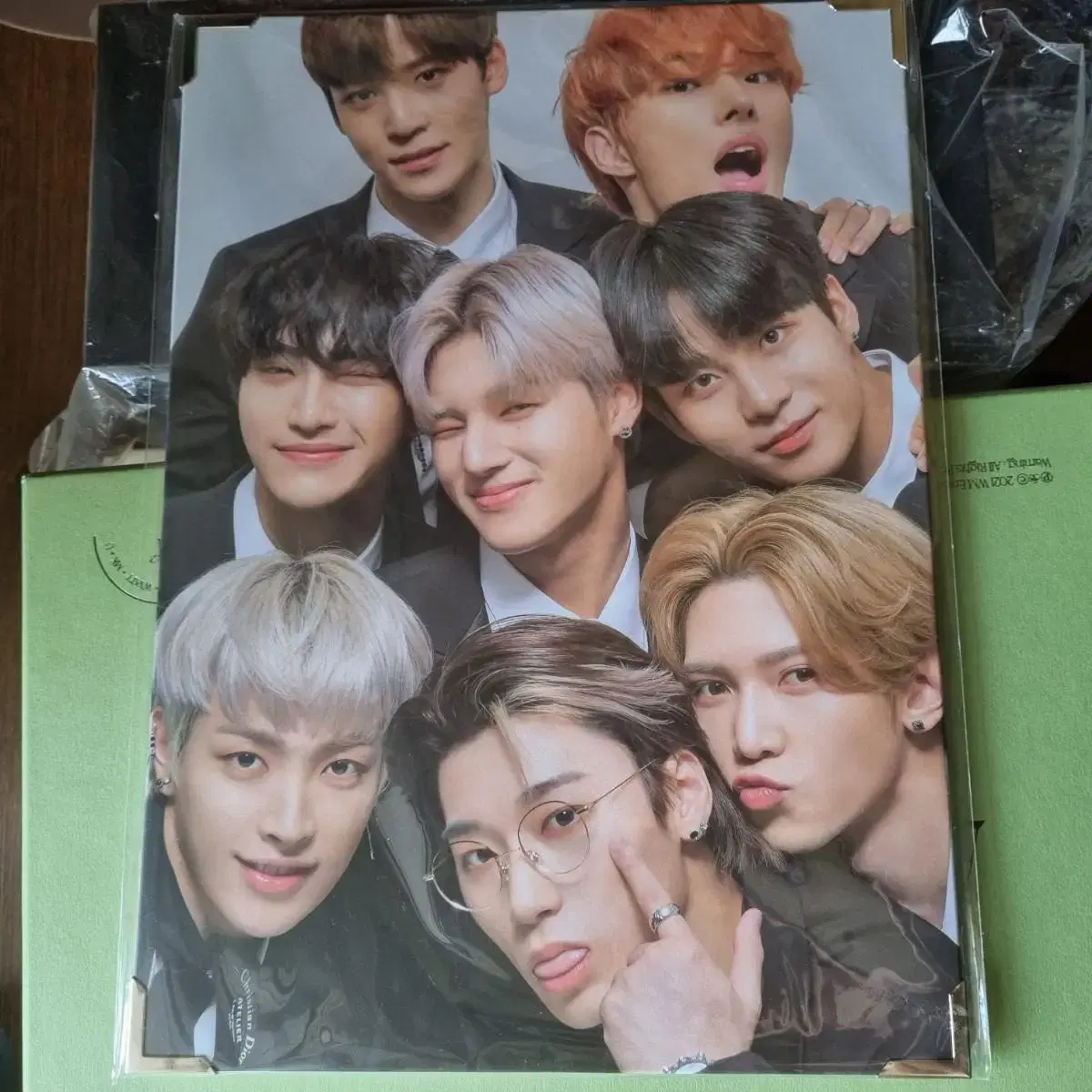 Ateez Eighty One 1 kit Components Picture Frame