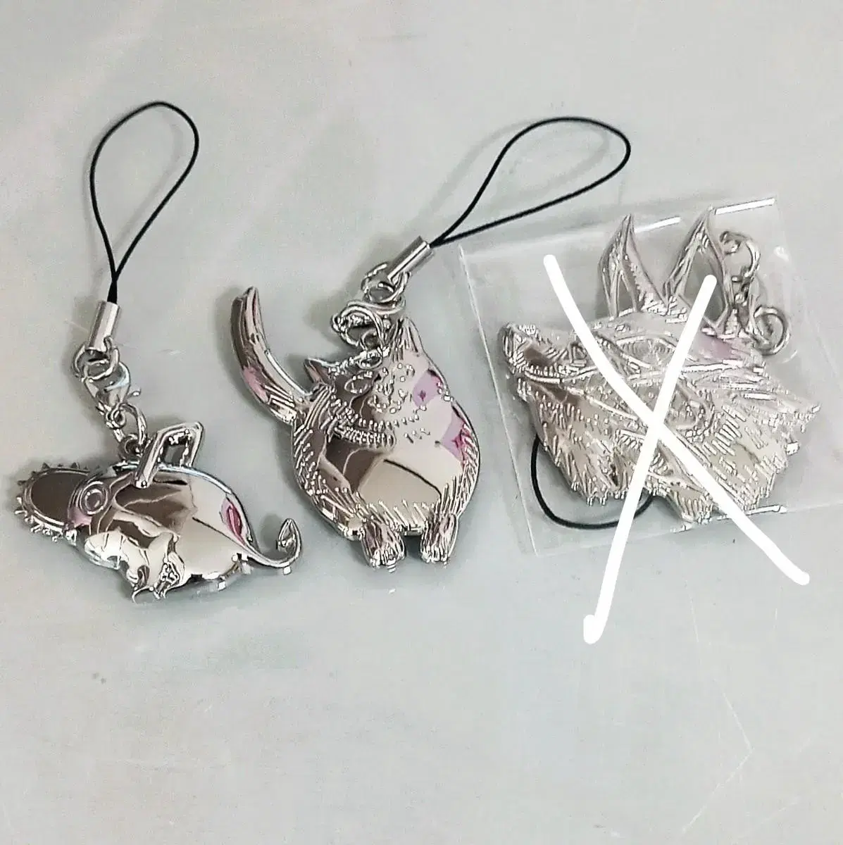 Individual) Chainsaw Man Strap Metalcharm Pochita Power (Nyako)