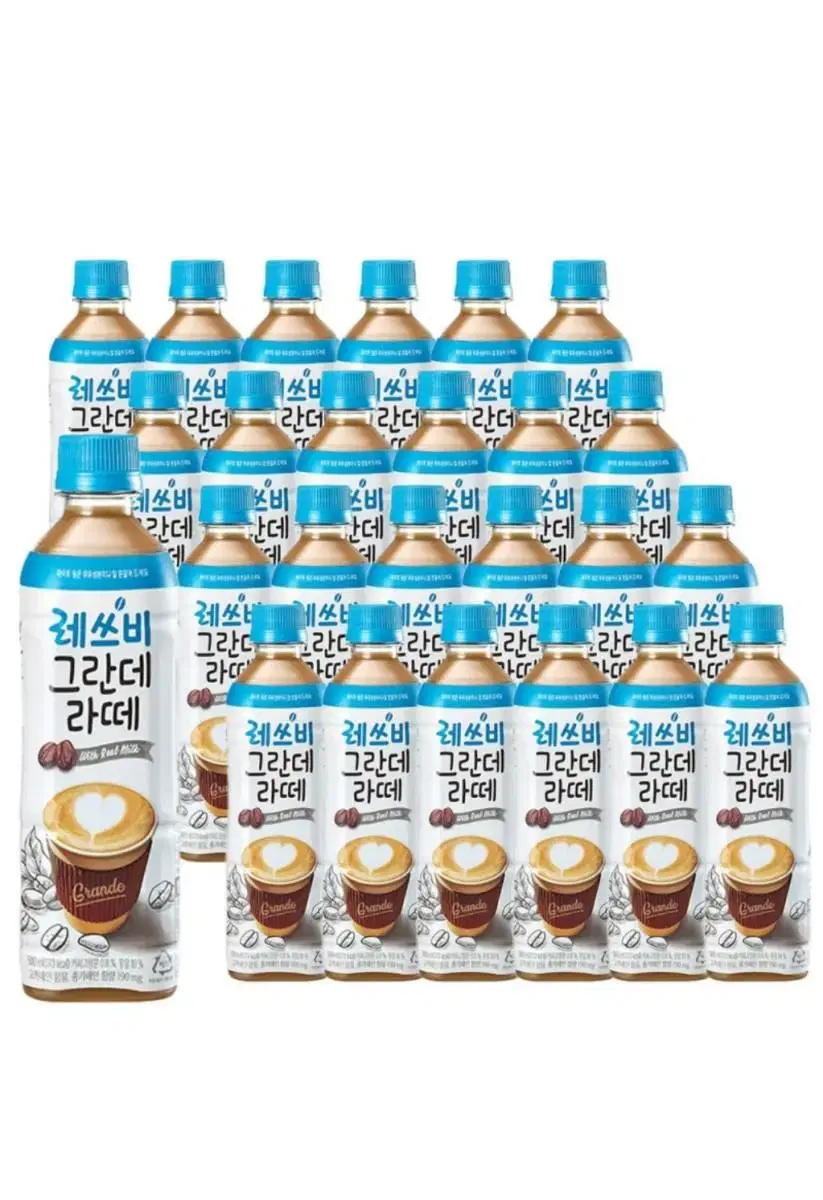 레쓰비 그란데 라떼 500ml 24펫 무료배송 커피 음료수