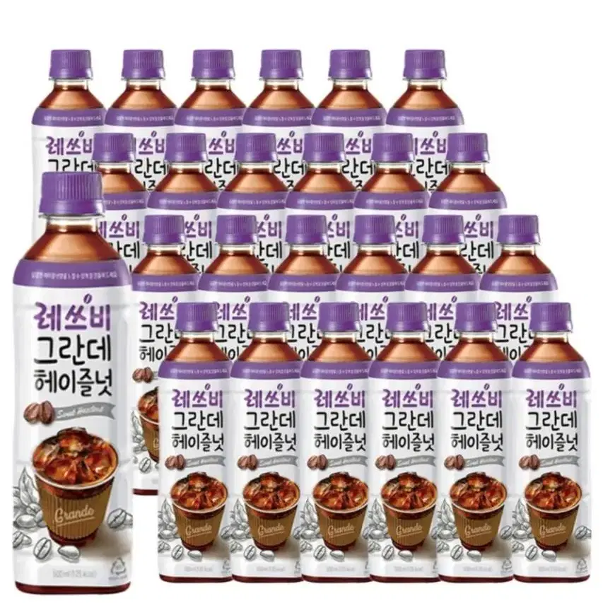 레쓰비 그란데 헤이즐넛 500ml 24펫 무료배송 커피 음료수