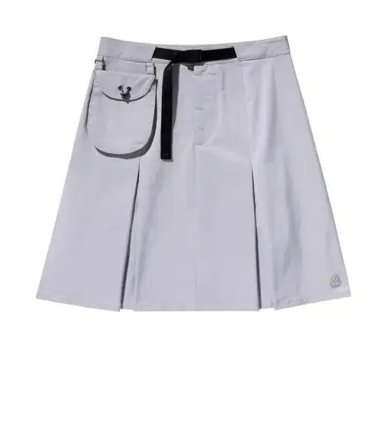 (Option O, New Product) SUU Smart Urban Useful Nylon Skirt Gray