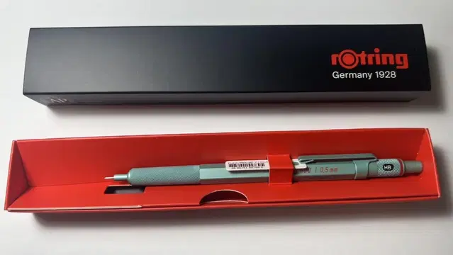 Rotring 로트링 600 NOBLE 키노쿠니야 아이스민트 블루 0.5