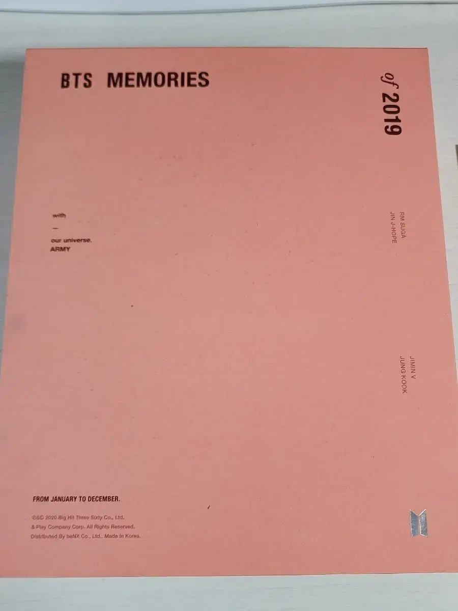 Bangtan Memories 2019 pre-order benefits