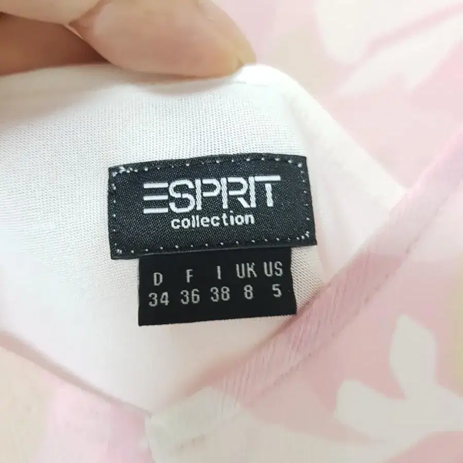 ESPRIT 콜렉션 핑크 원피스