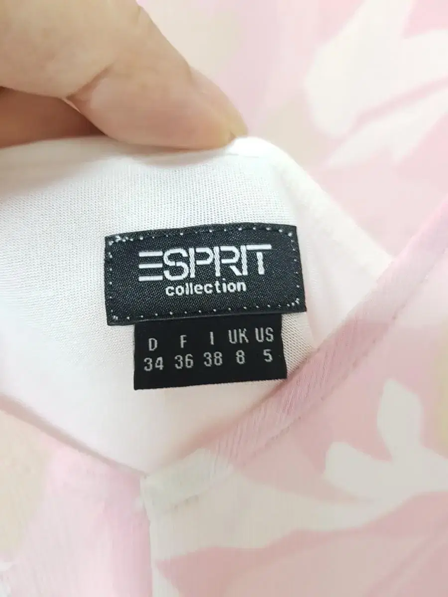 ESPRIT 콜렉션 핑크 원피스