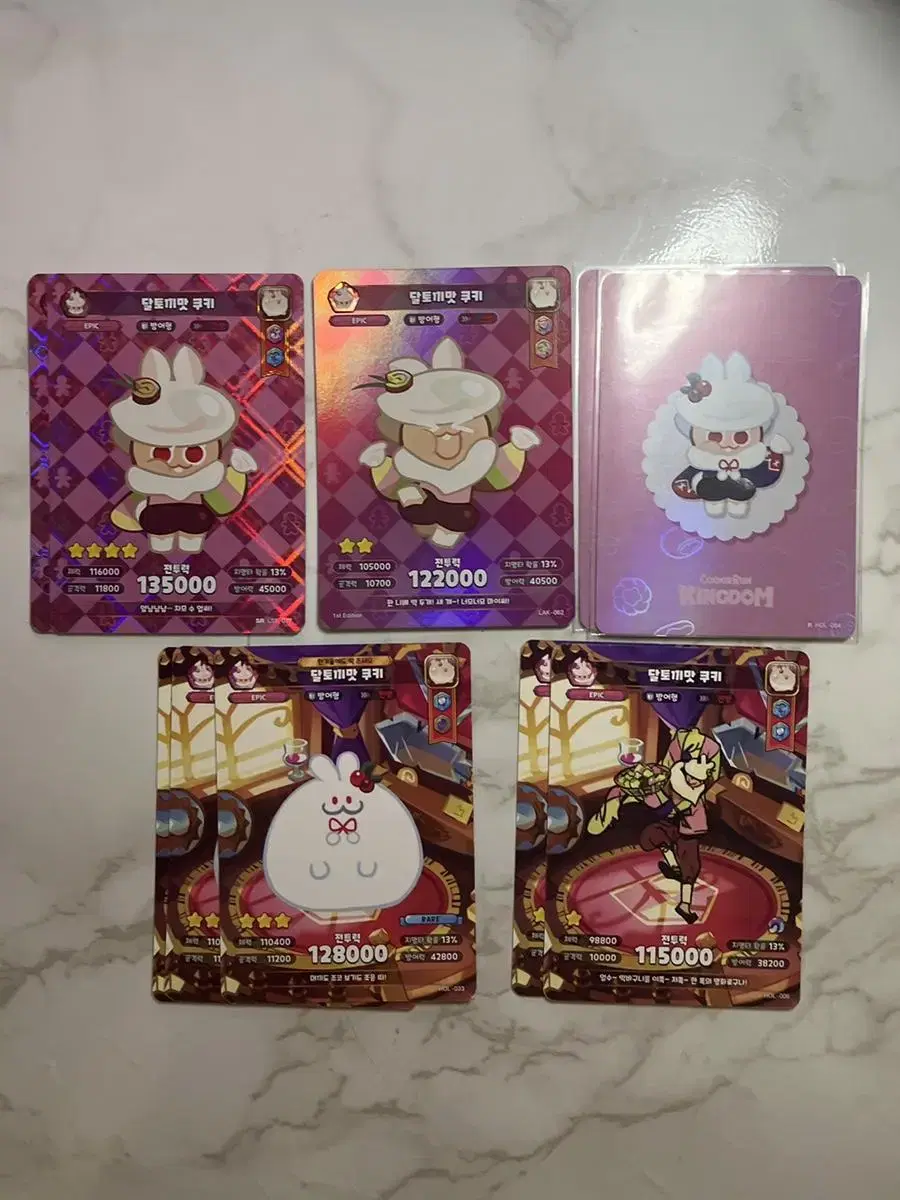 Cookie Run Kingdom Moon Rabbit Flavor Cookie Card