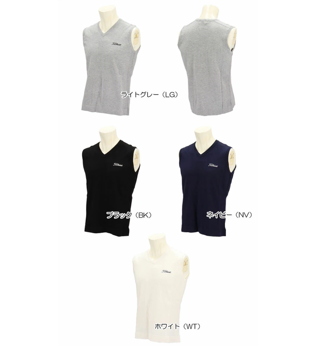 Titleist 타이틀리스트 VEST TSMK2152 블랙 M