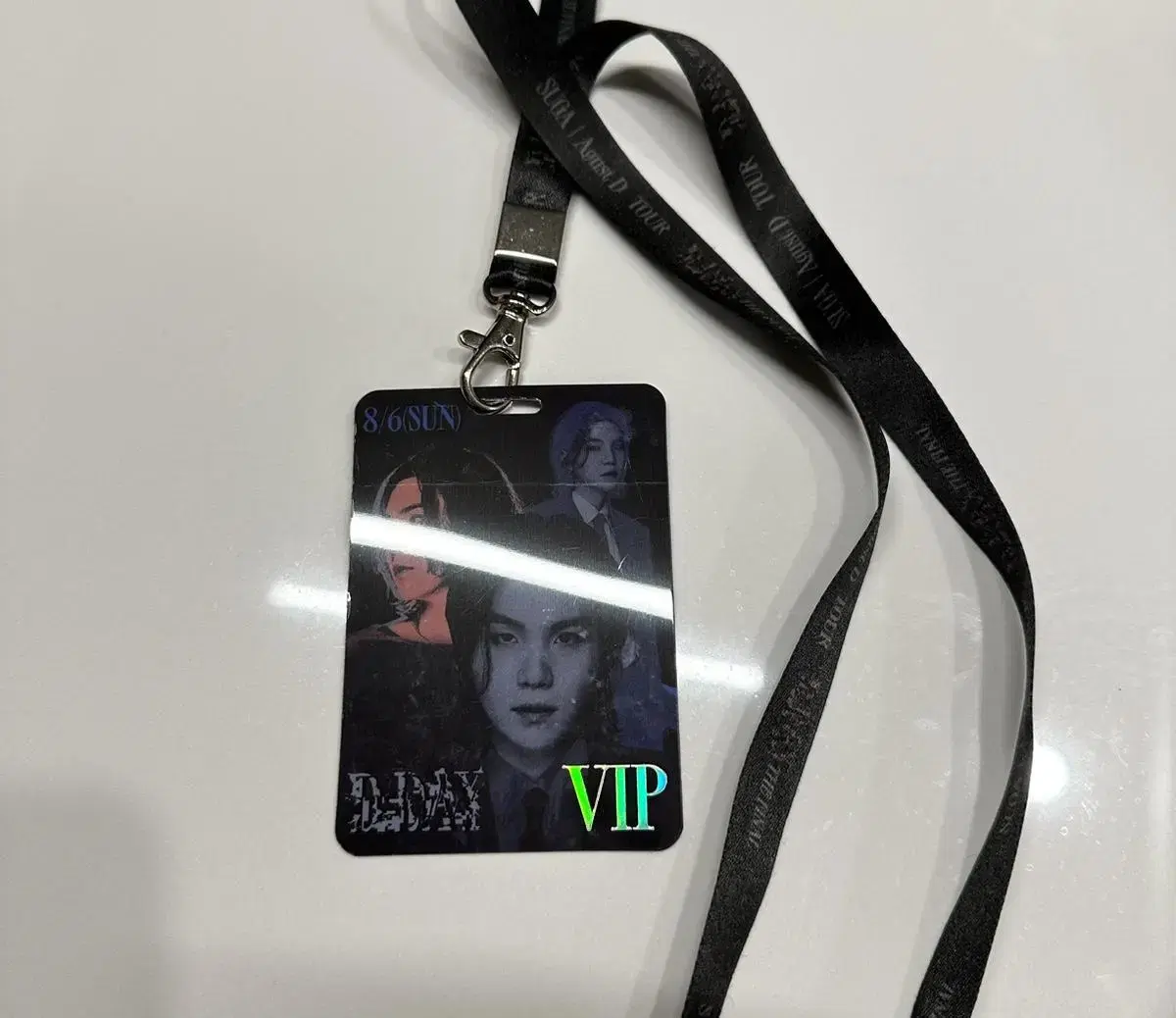 윤기 콘서트 VIP 사첵 목걸리 양도합니다!