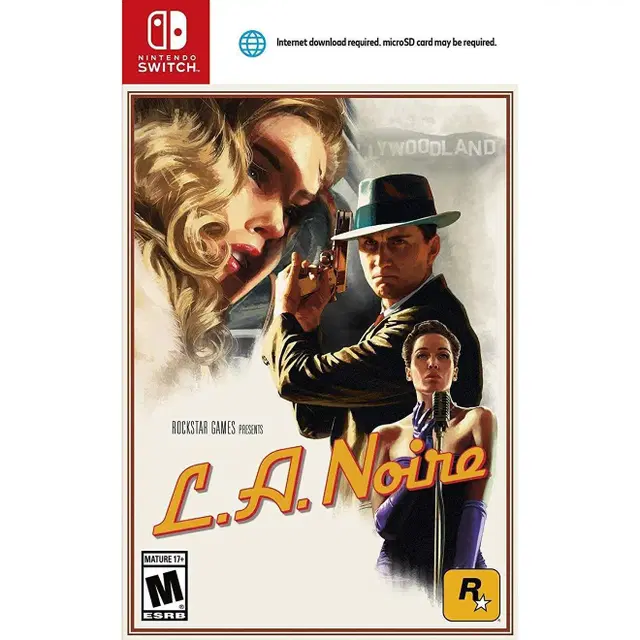 닌텐도 스위치 L.A. 느와르 (SWITCH) 게임 북미판 락스타 명작