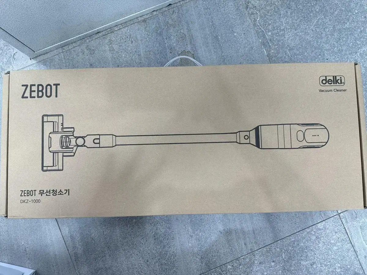 (새상품)zebot 무선청소기