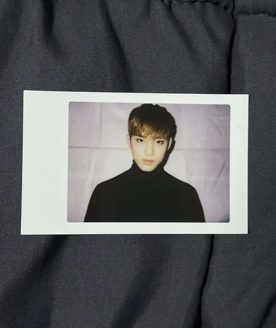 2017 seventeen fanmeeting caratland mingyu polaroid @pola photocard wts