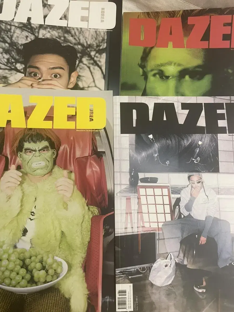 빅뱅 데이즈드 DAZED 잡지 지디 대성 탑 태양