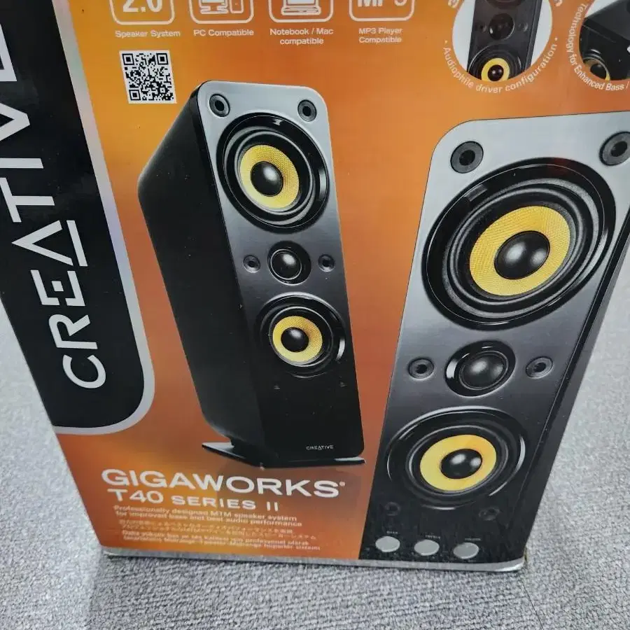 CREATIVE GIGAWORKS T40 II 스피커 판매합니다