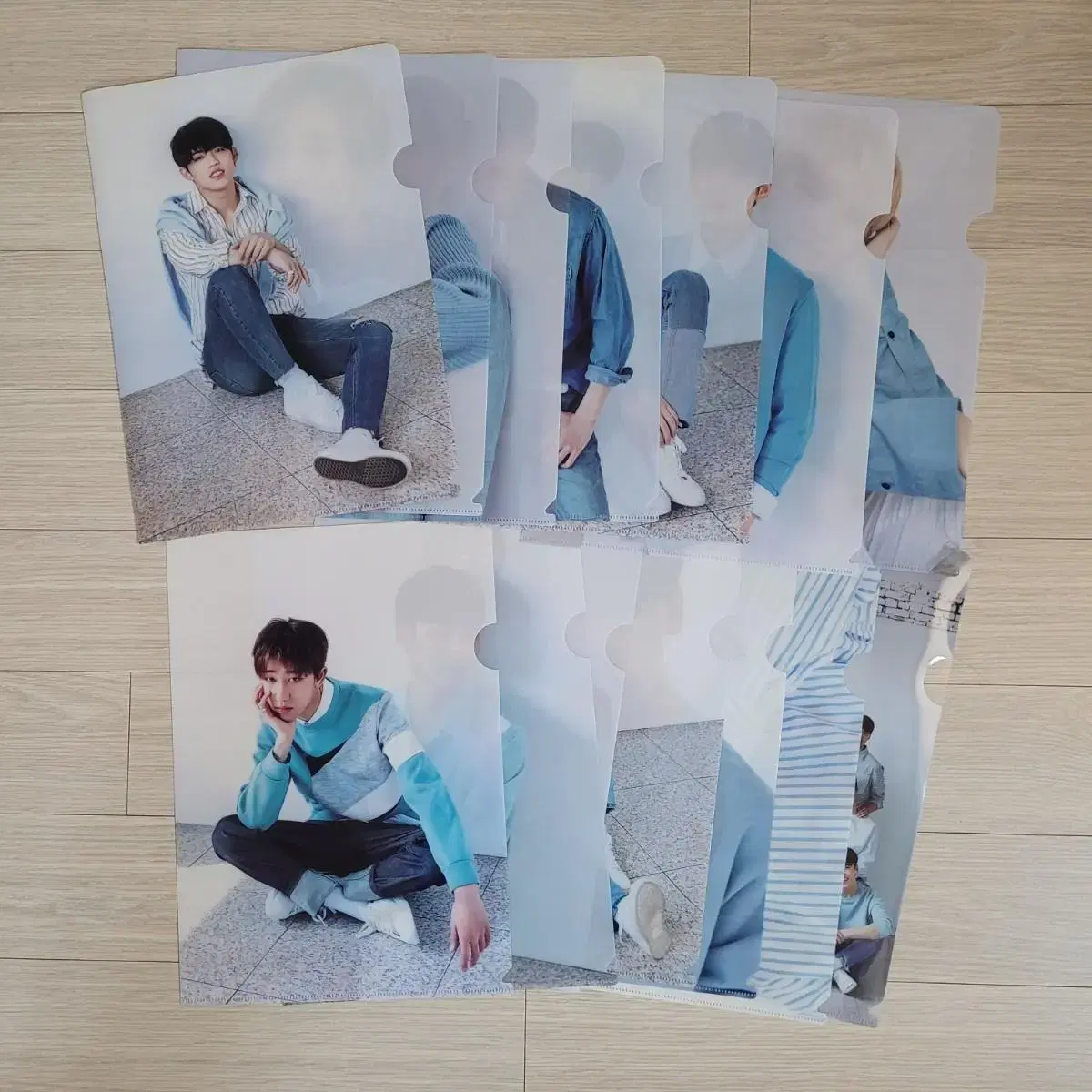 Seventeen Carat Official 2nd L-shaped File Holder Transparent File