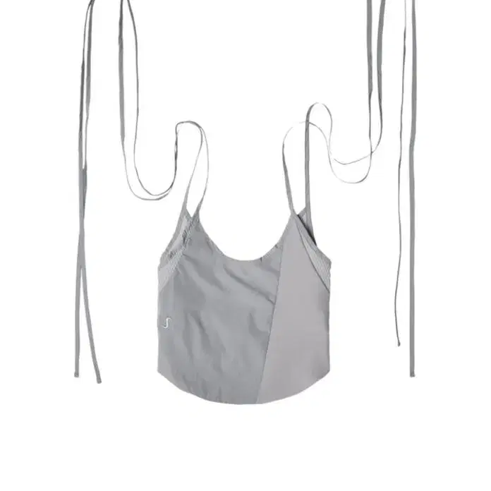 Strap Bag Sleeveless Top / Grey