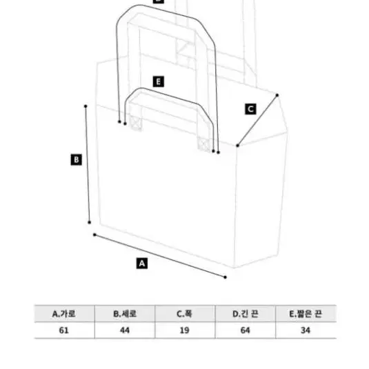 위글위글 타포린백 다회용백 가방 레인보우(L,M)체크(L,M)