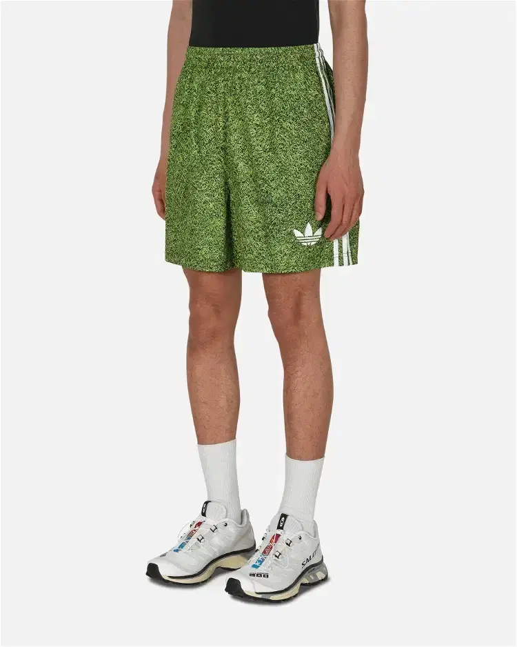 Adidas X Kerwin Frosted Grass Print Track Shorts