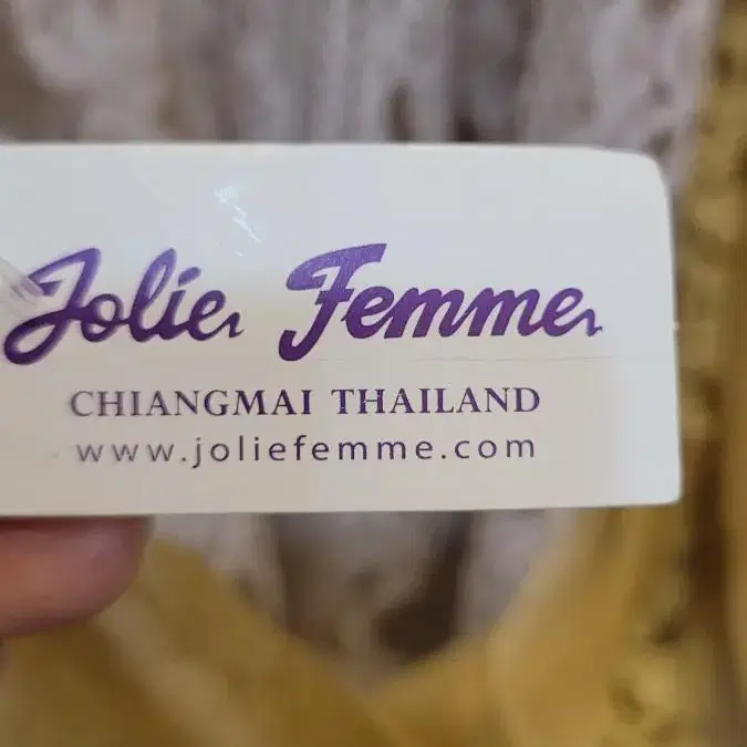 jolie femme 실크자수 빅 스카프