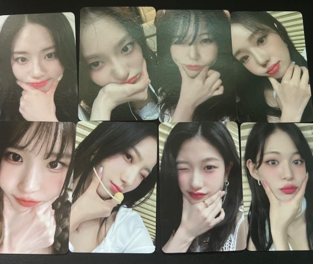 With muu fromis 9 @muu unreleased photocard photocard