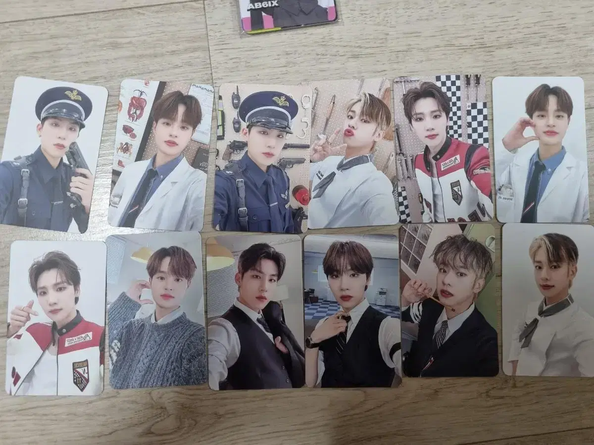 ab6ix season's greetings photocards in bulk