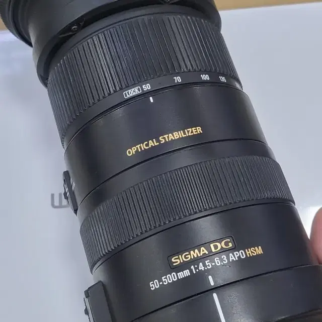 시그마 50-500mm apo hsm os